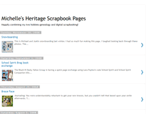 Tablet Screenshot of heritagescraps.blogspot.com