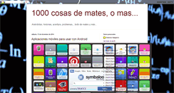 Desktop Screenshot of 1000cosasdematesomas.blogspot.com