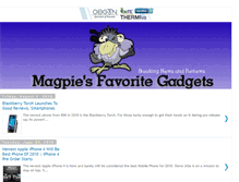 Tablet Screenshot of magpies-gadgets-tech.blogspot.com