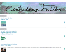 Tablet Screenshot of contradanzafusion.blogspot.com