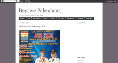 Desktop Screenshot of begawe-palembang.blogspot.com