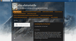 Desktop Screenshot of catalin-sfaturiutile.blogspot.com