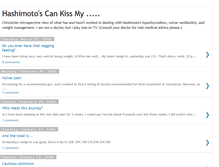 Tablet Screenshot of hashimoto-thyroid.blogspot.com