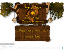 Tablet Screenshot of gardenofdreams-god.blogspot.com