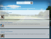 Tablet Screenshot of impossible-world.blogspot.com