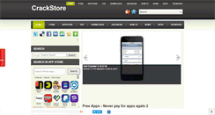 Desktop Screenshot of crackstore.blogspot.com