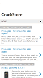 Mobile Screenshot of crackstore.blogspot.com
