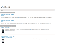 Tablet Screenshot of crackstore.blogspot.com