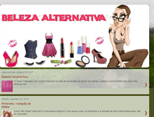 Tablet Screenshot of belezalternativa.blogspot.com