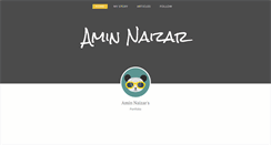 Desktop Screenshot of aminnaizar.blogspot.com