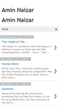 Mobile Screenshot of aminnaizar.blogspot.com