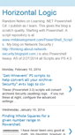 Mobile Screenshot of horizontal-logic.blogspot.com