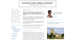 Desktop Screenshot of cllr-carol-bunday.blogspot.com