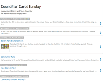 Tablet Screenshot of cllr-carol-bunday.blogspot.com