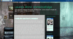Desktop Screenshot of laurenwinnatvisionzedge.blogspot.com