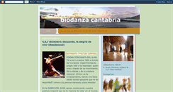 Desktop Screenshot of biodanzacantabria.blogspot.com