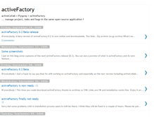 Tablet Screenshot of activefactory.blogspot.com