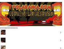 Tablet Screenshot of fiestadelosmaestros.blogspot.com