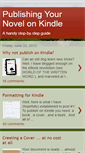 Mobile Screenshot of kindlepublishinghints.blogspot.com