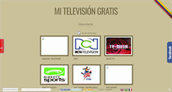 Desktop Screenshot of mitelevisiongratis.blogspot.com