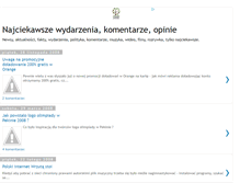 Tablet Screenshot of najciekawszy.blogspot.com
