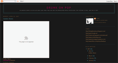 Desktop Screenshot of drunkonpop.blogspot.com