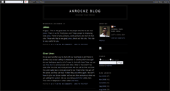 Desktop Screenshot of akrockz.blogspot.com