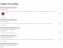 Tablet Screenshot of englishclass-blog.blogspot.com