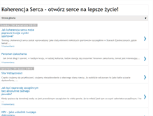 Tablet Screenshot of koherencjaserca.blogspot.com