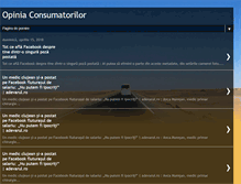 Tablet Screenshot of opiniaconsumatorilor.blogspot.com