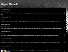 Tablet Screenshot of meganmichelleks.blogspot.com