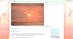 Desktop Screenshot of onceupon-a-lifetime.blogspot.com