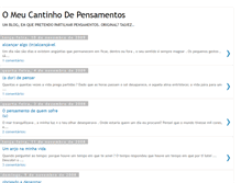 Tablet Screenshot of omeucantinhodepensamentos.blogspot.com