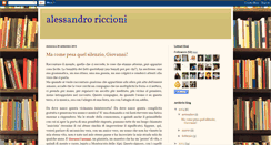 Desktop Screenshot of alessandroriccioni.blogspot.com