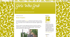 Desktop Screenshot of girlswhogrub.blogspot.com