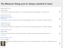 Tablet Screenshot of mexican-slang.blogspot.com