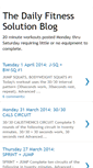 Mobile Screenshot of fitness-solution.blogspot.com