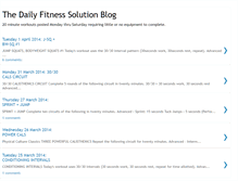 Tablet Screenshot of fitness-solution.blogspot.com