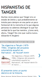 Mobile Screenshot of hispanistasdetanger.blogspot.com