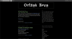 Desktop Screenshot of ortsak.blogspot.com