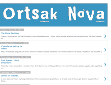 Tablet Screenshot of ortsak.blogspot.com