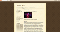 Desktop Screenshot of mqdiary.blogspot.com