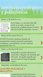 Mobile Screenshot of caminatasecologicasypaisajisticas.blogspot.com