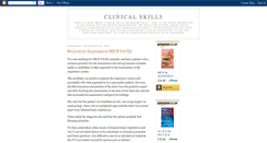 Desktop Screenshot of clinical-skills.blogspot.com