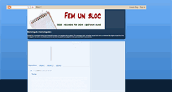 Desktop Screenshot of femunbloc.blogspot.com