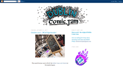 Desktop Screenshot of dublincomicjam.blogspot.com