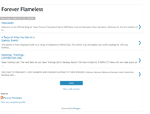 Tablet Screenshot of foreverflameless.blogspot.com