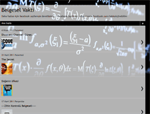 Tablet Screenshot of belgeselvakti.blogspot.com