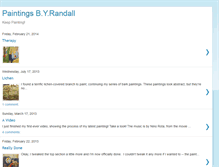 Tablet Screenshot of paintingsbyrandall.blogspot.com