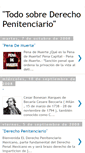 Mobile Screenshot of derechopenitenciario.blogspot.com